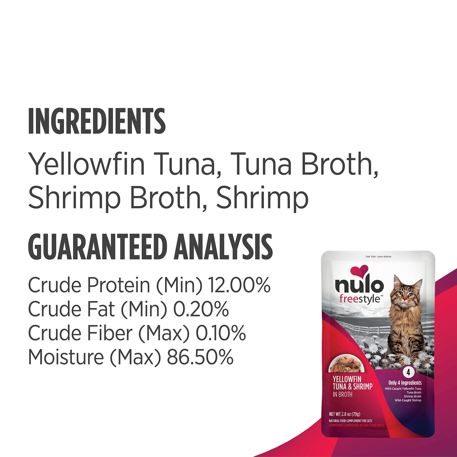 Freestyle Cat & Kitten Wet Cat Food Pouch, Premium All Natural Grain-Free Sof…