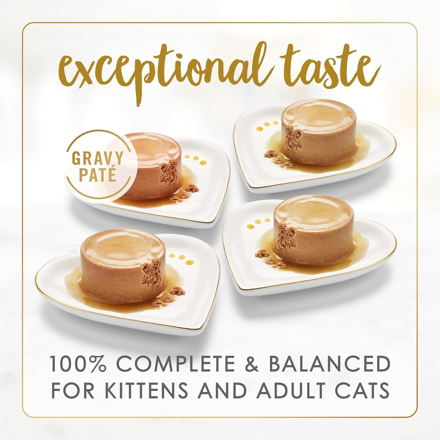 48PC Fancy Feast Purina Gravy Lovers Variety Pack Feast Pate Wet Cat Food Gravy
