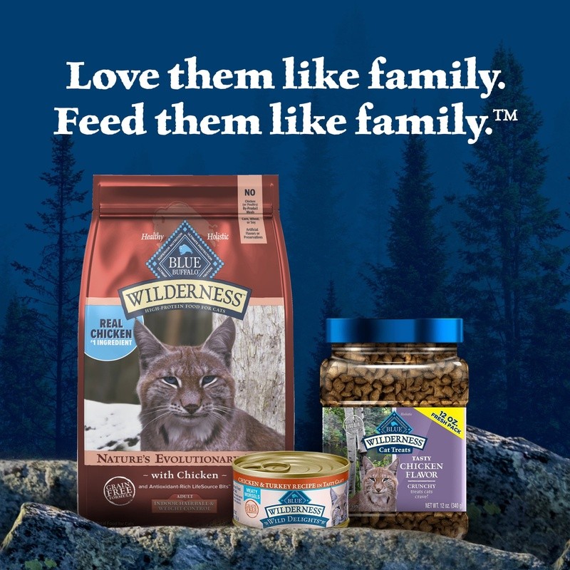 High Protein Cat Food Chicken Grain Free Weight Control Hairball Support 5lb New