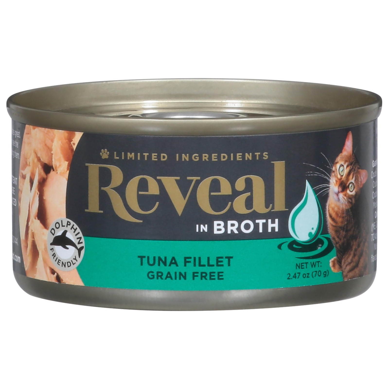 Reveal, Pet Food Adult Cat Tuna Fillet, 2.47 Ounce (Pack of 1)