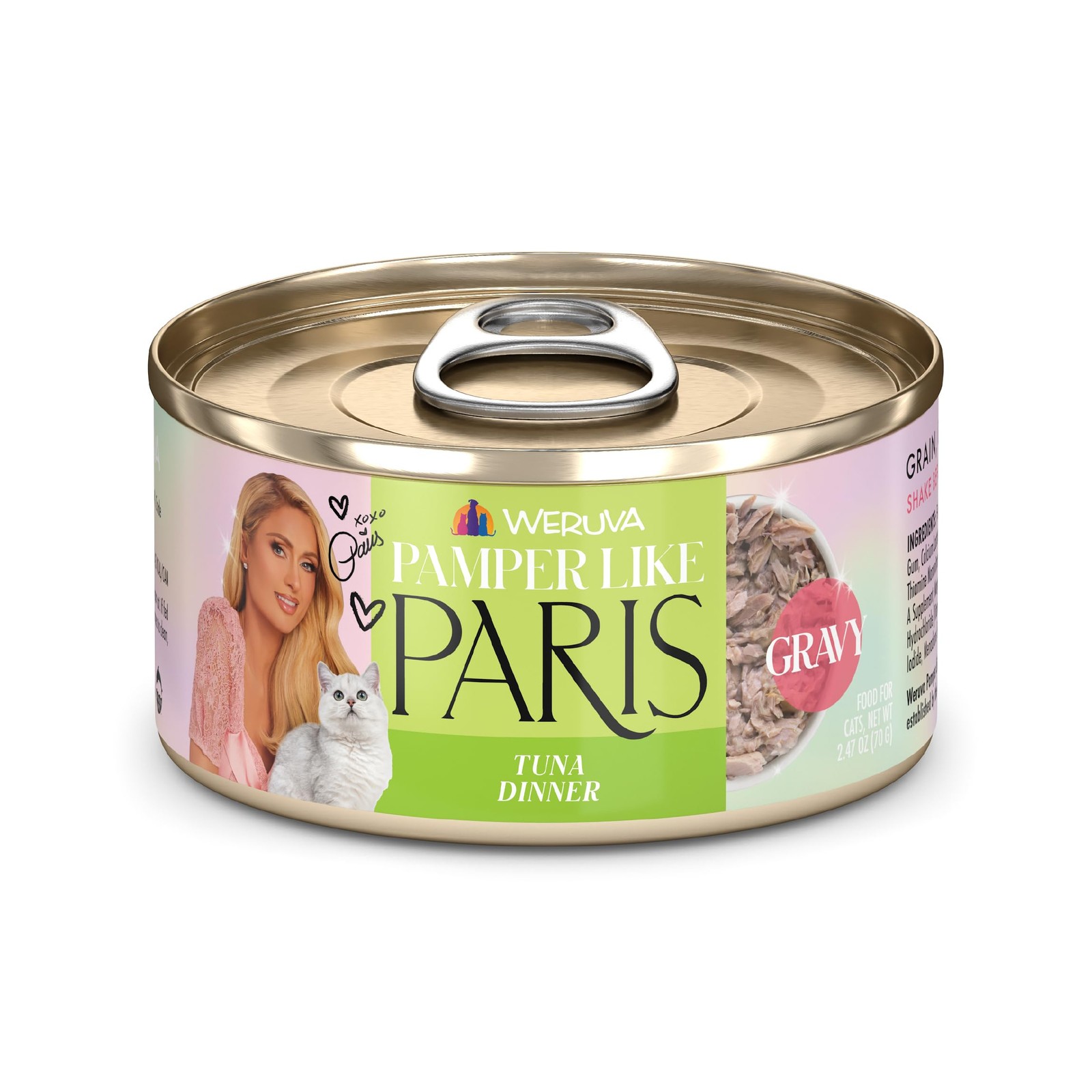Weruva Paris Hilton Pamper Like Paris Natural Grain Free Wet Cat Food, Tuna i…