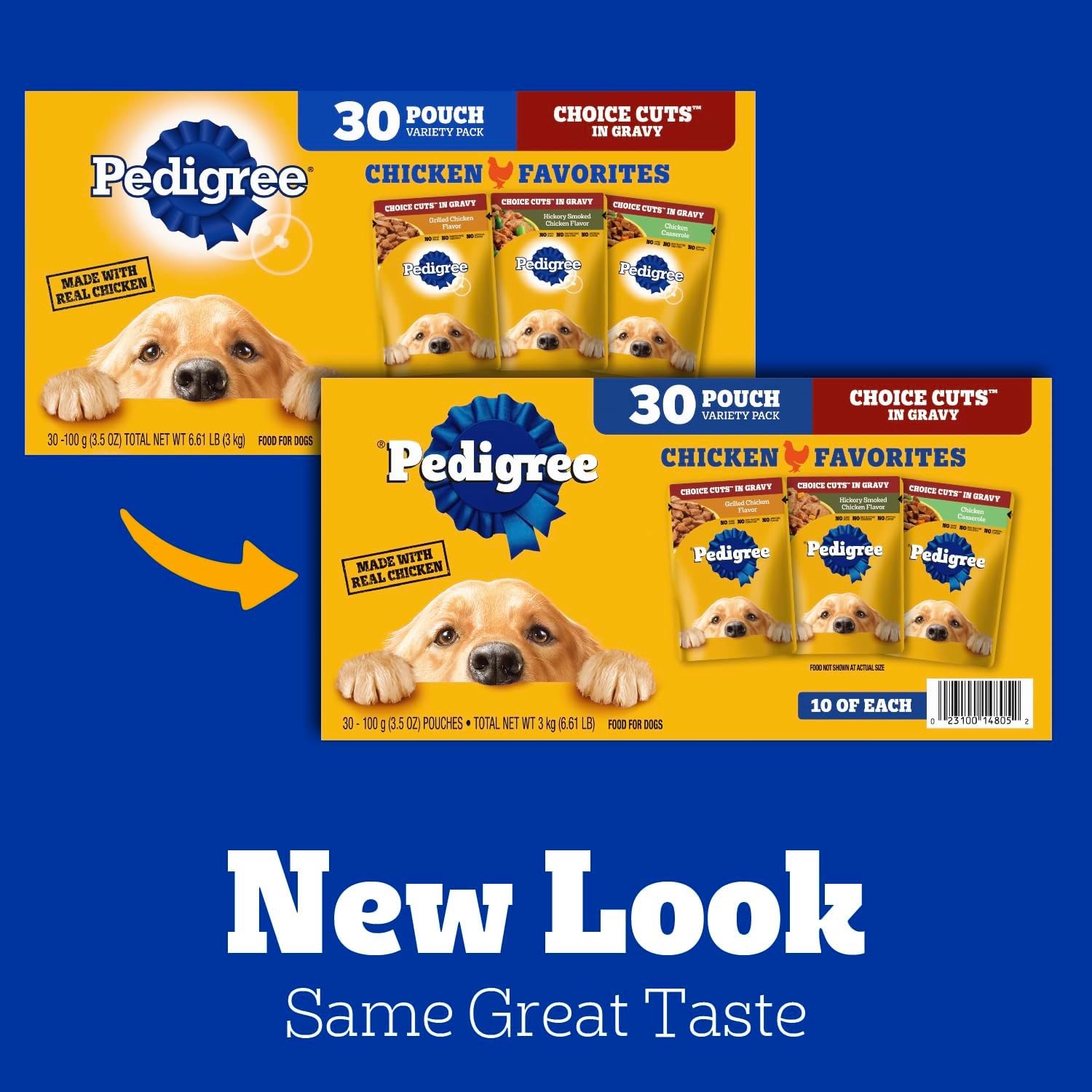 Pedigree Choice Cuts in Gravy Adult Soft Wet Dog Food 3.5 Ounce (Pack of 30)