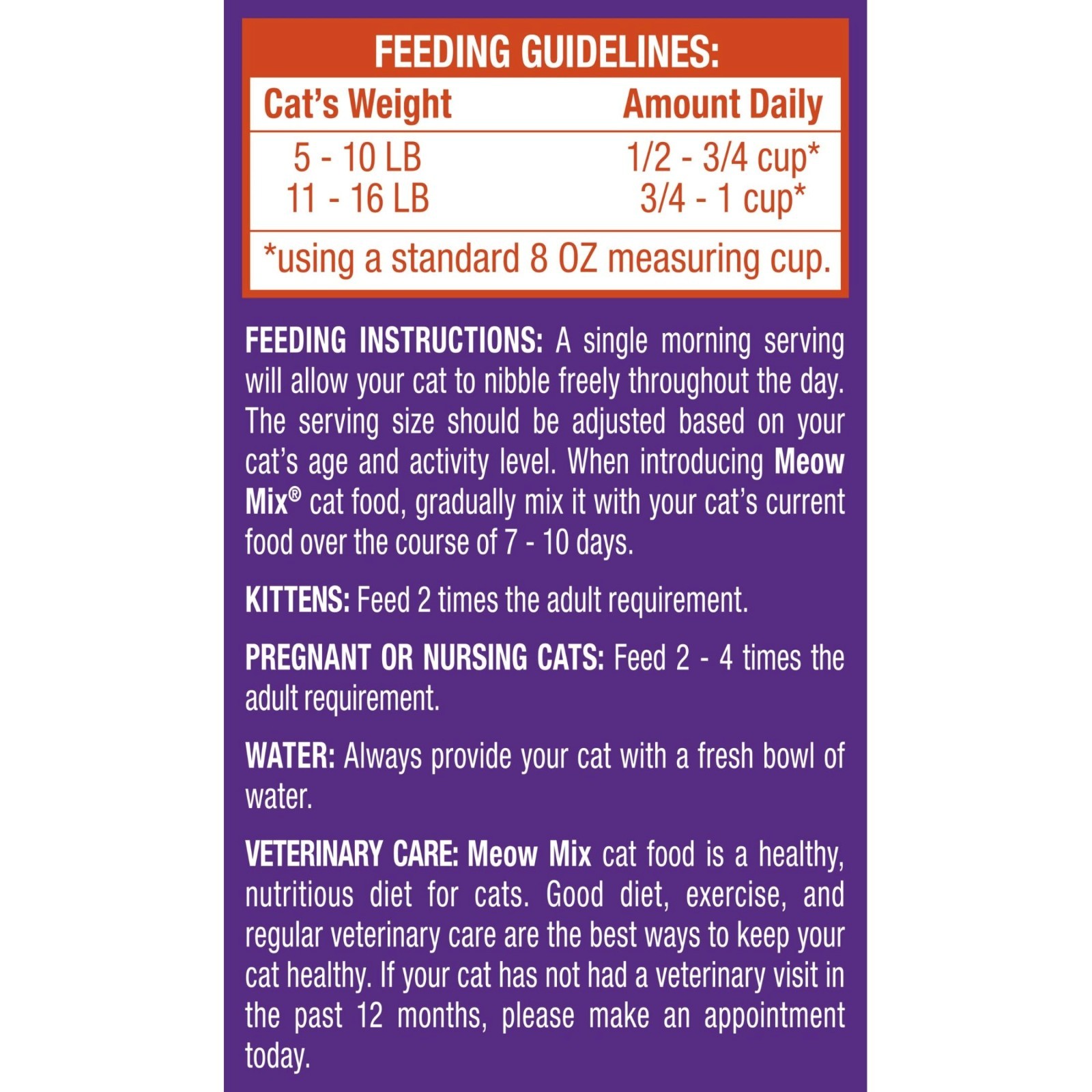 Meow Mix Original Choice Dry Cat Food, All Life Stages, Chicken, Turkey, Salmon