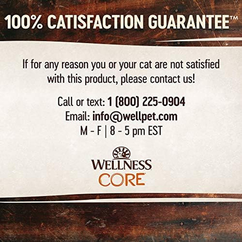 Wellness CORE Tiny Tasters Pate Adult Wet Cat Food, Natural, Protein Rich, Grain