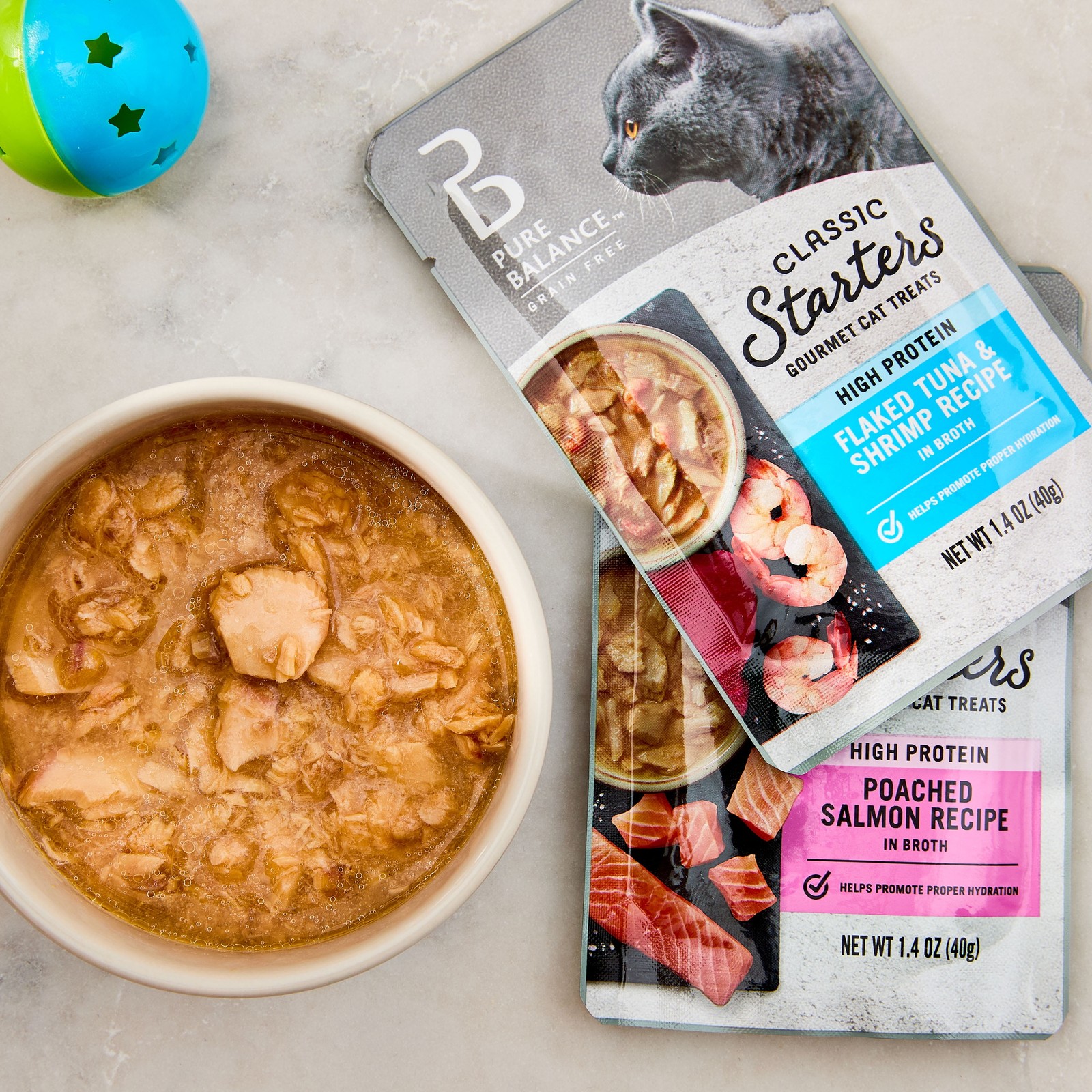 Grain Free Gourmet Wet Cat Treats Variety Pack 1.4 oz Pouches 12 Count