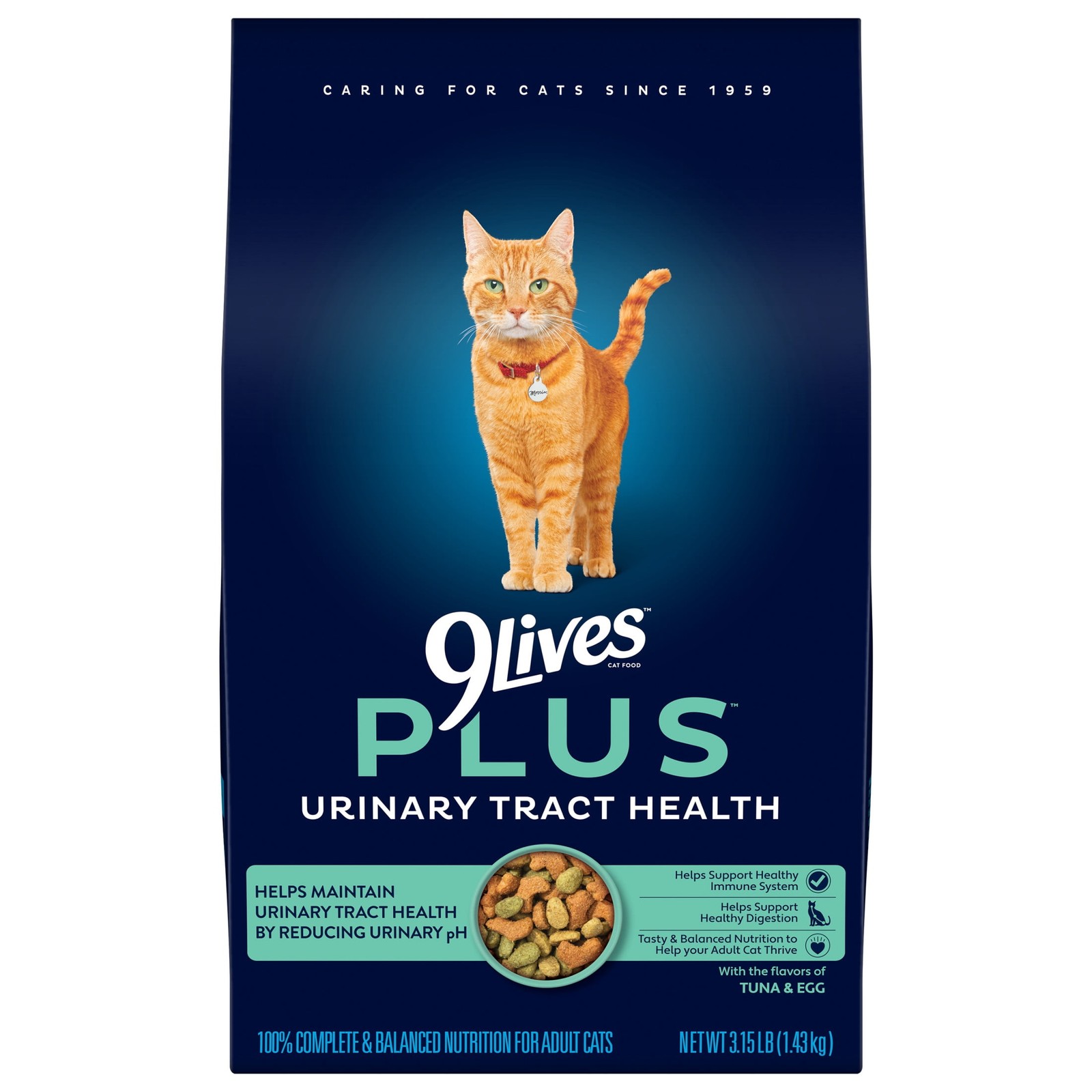PLUS Urinary Tract Health Dry Cat Food, 3.15 lb. Bag