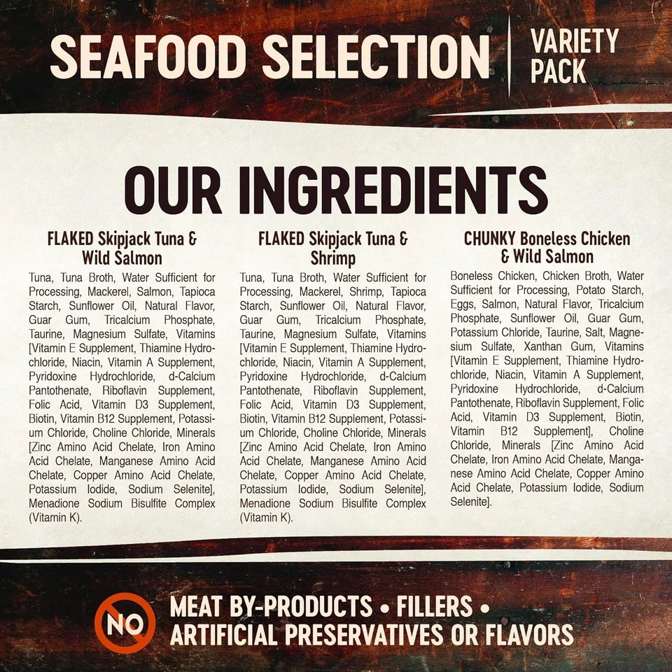 Wellness CORE Signature Selects Flaked Adult Wet Cat Food, Natural, Protein-Rich