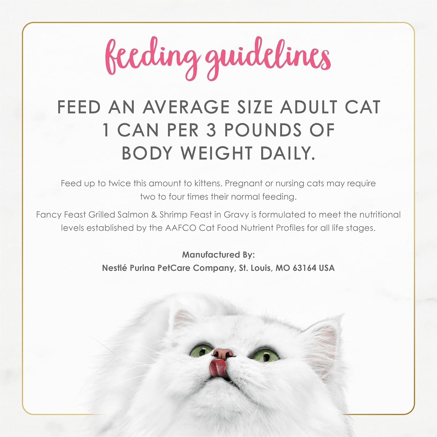 Purina Grilled Wet Cat Food Salmon and Shrimp Feast in Wet Cat Food Gravy – P…