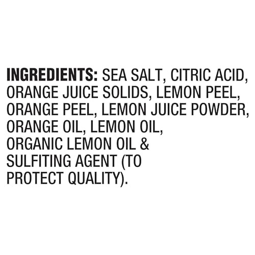 McCormick Finishing Salt, Zesty Lemon, Sea Salt, Lemon 4.97 Ounce (Pack of 1)