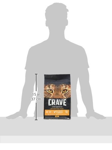 Grain Free Adult High Protein Natural Dry Cat Food with Protein from Chicken,…