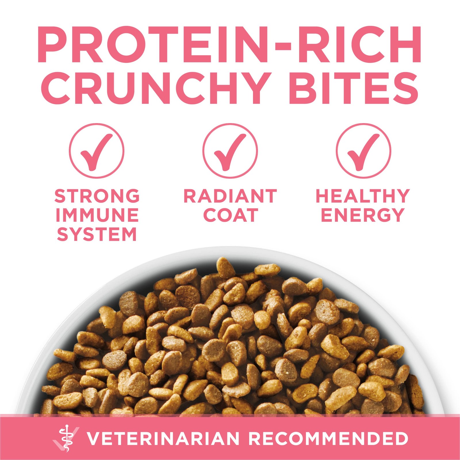 Purina ONE Plus Healthy Kitten Formula High Protein Natural Dry Cat Food 7 lb
