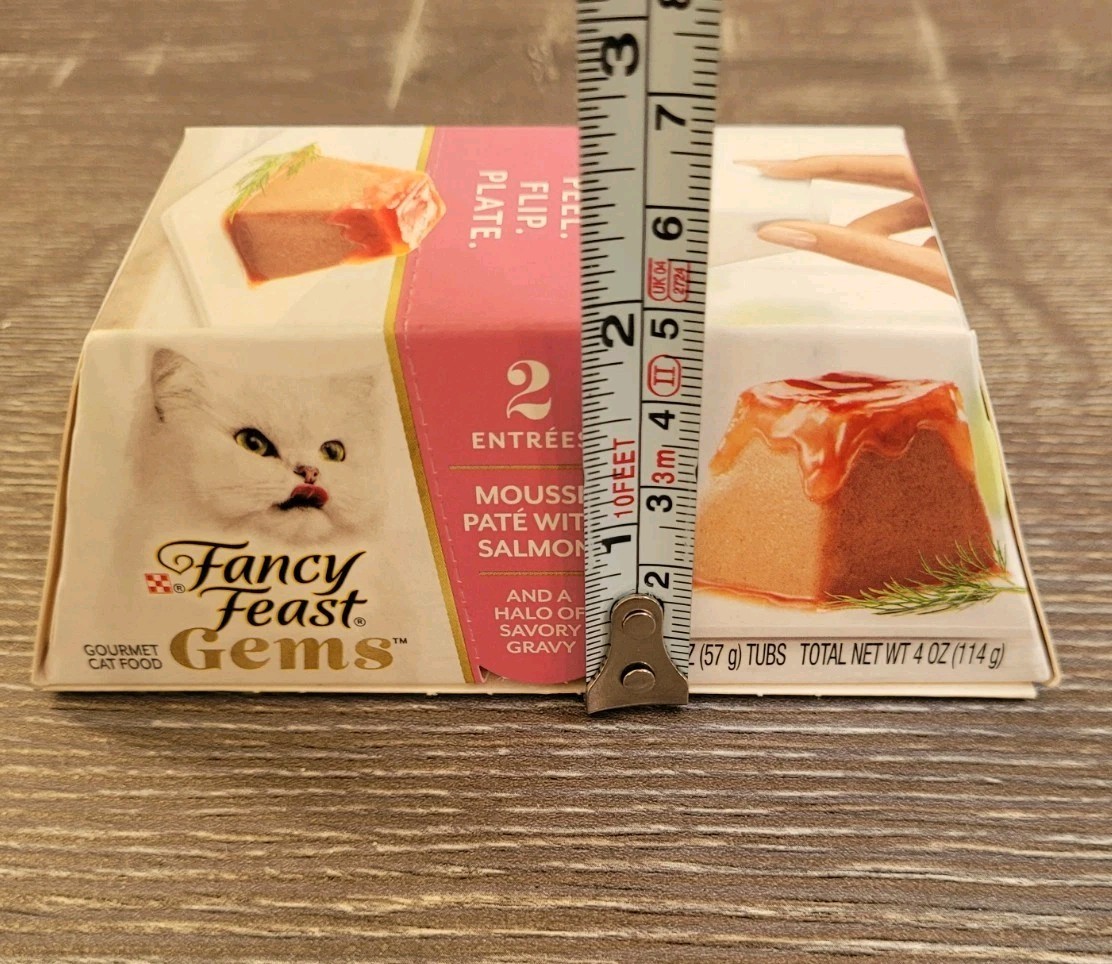 New Fancy Feat Gems Mousse Pate With Salmon And a Halo of Savory Gravy 2 – 2 OZ