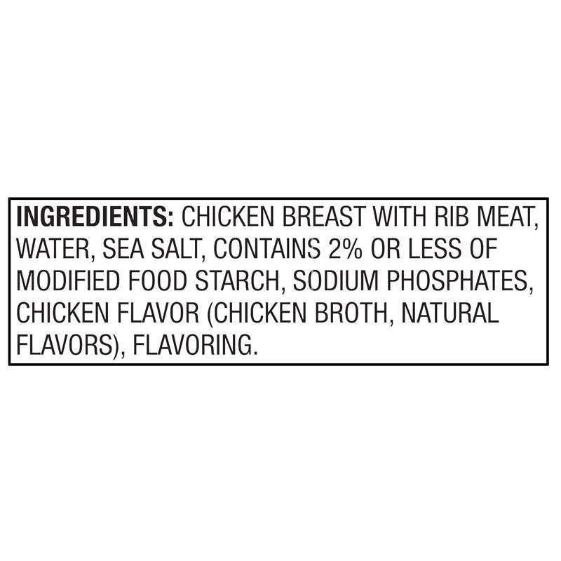 Canned Chunk Chicken Breast 4 Pack Fully Cooked High Protein Low Calorie New
