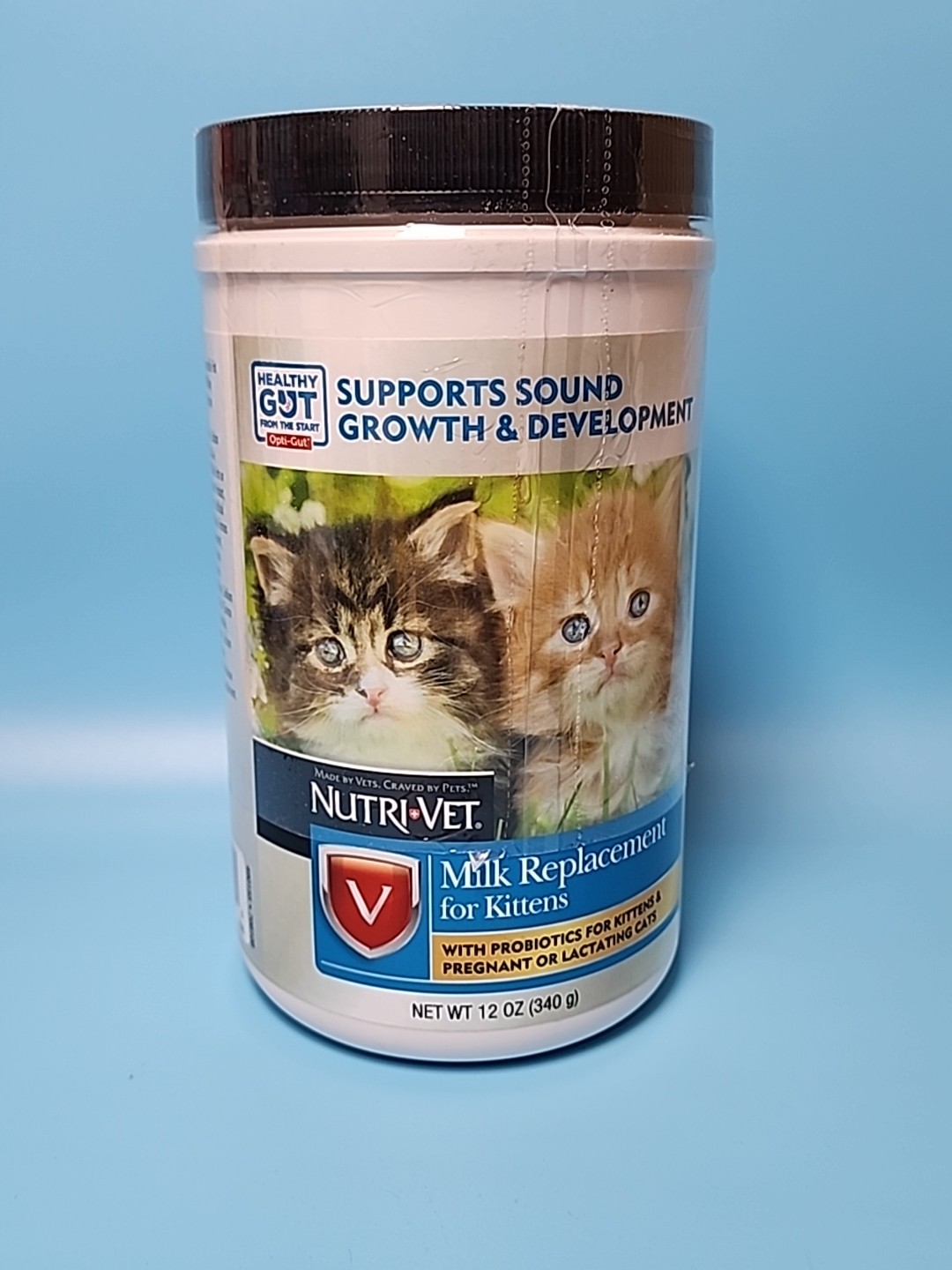 Nutri-Vet Milk Replacement For Kittens – 12 Ounce – BB 12/03/26