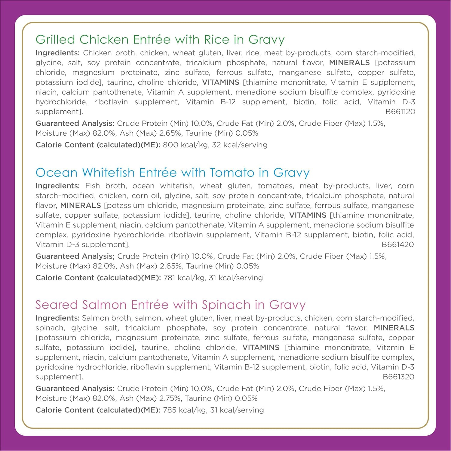 Purina Gourmet Wet Cat Food Variety Pack, Petites Gravy Collection, break-apart