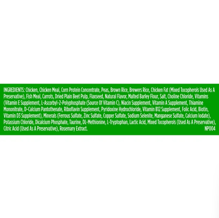 2 Bags Nutrish Real Chicken & Brown Rice Recipe Dry Cat Food, 14 lb. Bag