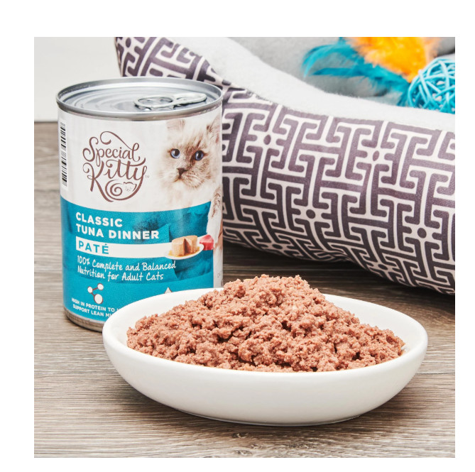 4 Pack, Special Kitty Classic Variety Pack Pate Cat Food, 13 oz. x 12 Cans
