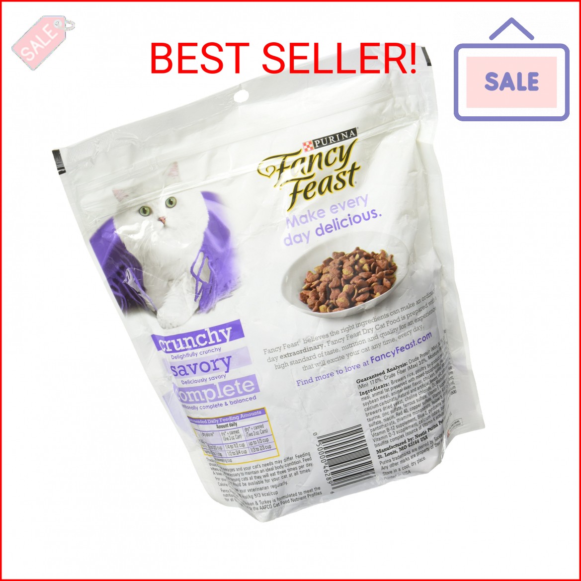 Fancy Feast cats Gourmet – Savory Chicken and Turkey Formula – 1 Lb