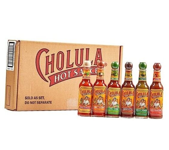 Hot Sauce Variety Pack, Product of Mexico, Gift Set Includes Six 5 Fl Oz