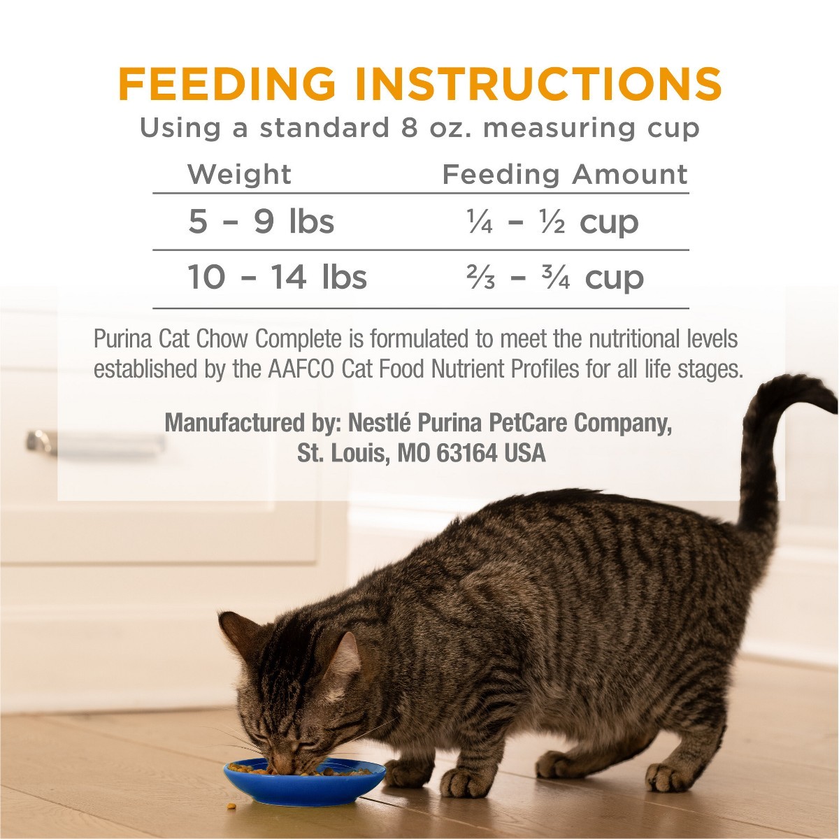Purina Cat Chow Complete Chicken Flavor Dry Cat Food – 20lbs