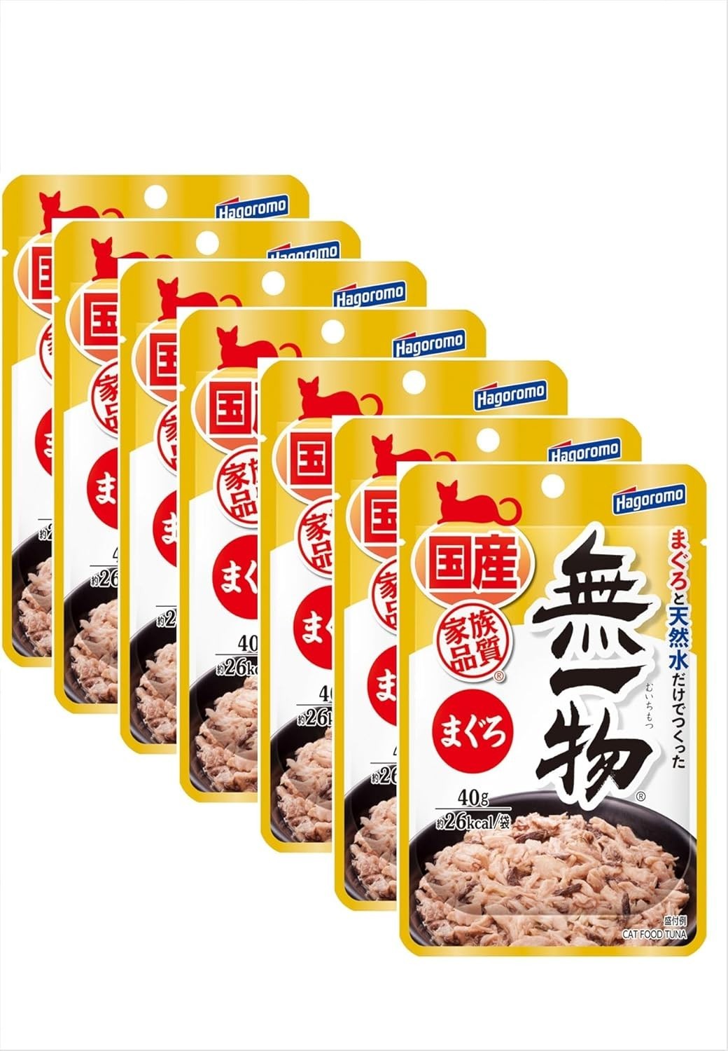 Hagoromo Muichimotsu Cat Food Maguro Tuna 40g x 28 Packs Additive-Free Japan