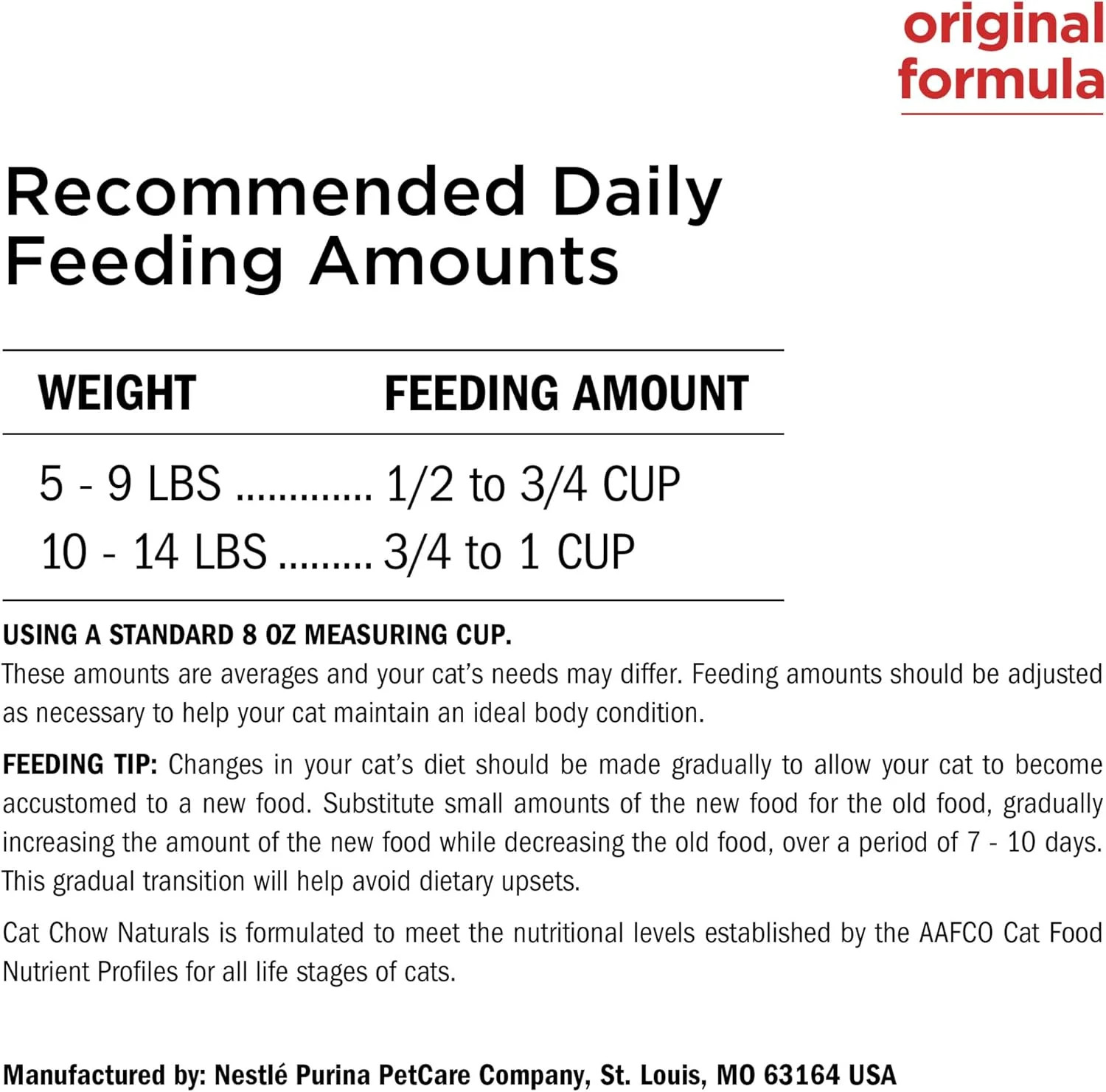 Purina Cat Chow Naturals With Added Vitamins, Minerals and Nutrients Dry Cat Foo