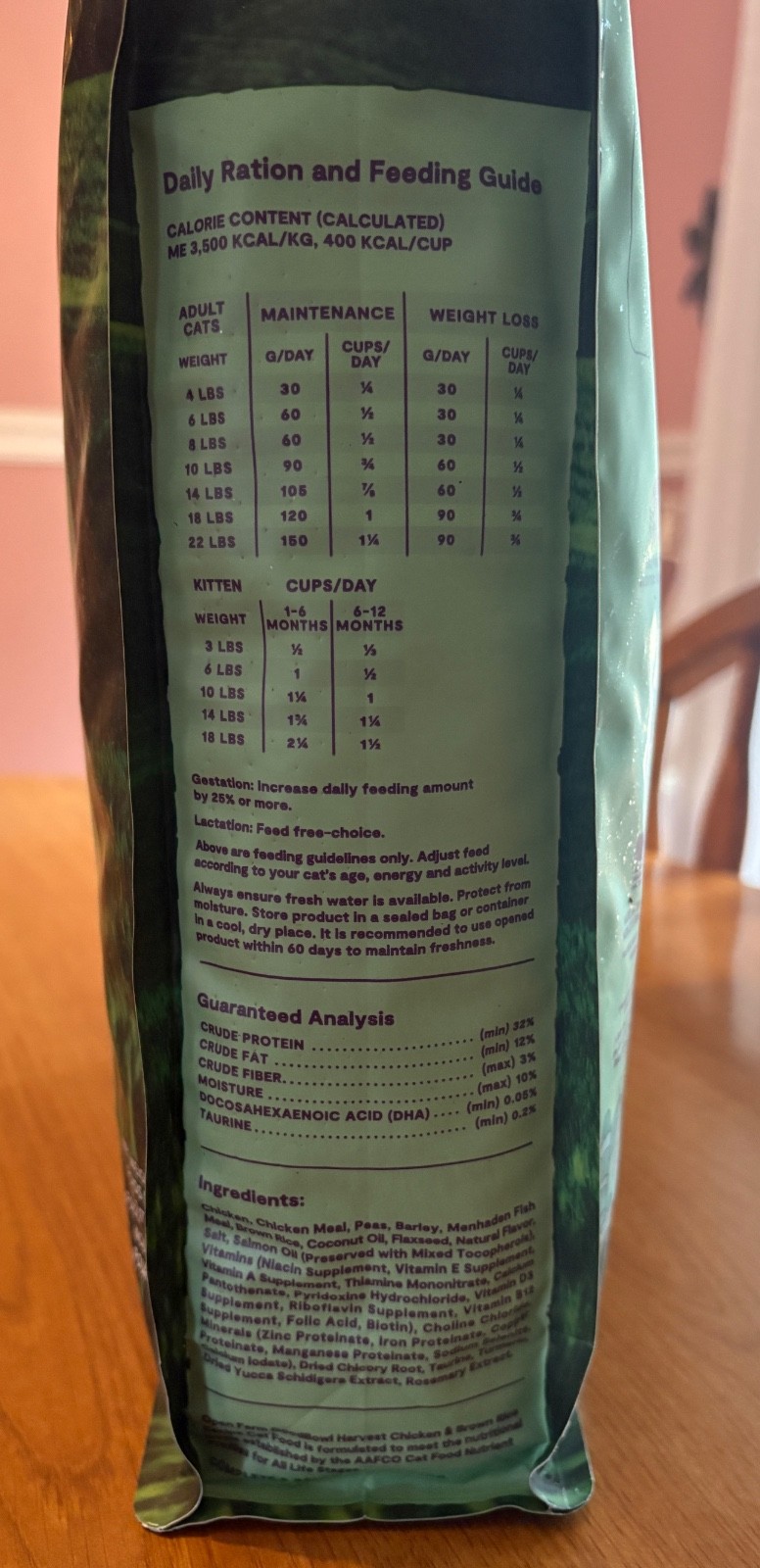 Open Farm Goodbowl Cat Food, Protein-Rich Dry, Chicken & Brown Rice, 7lb