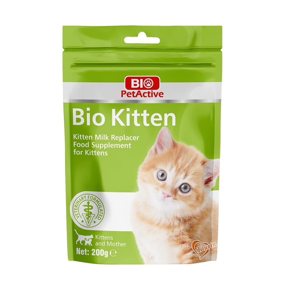 Bio Pet Active Kitten Milk Replacer – Easy-to-Digest 7.05 Ounce (Pack of 1)