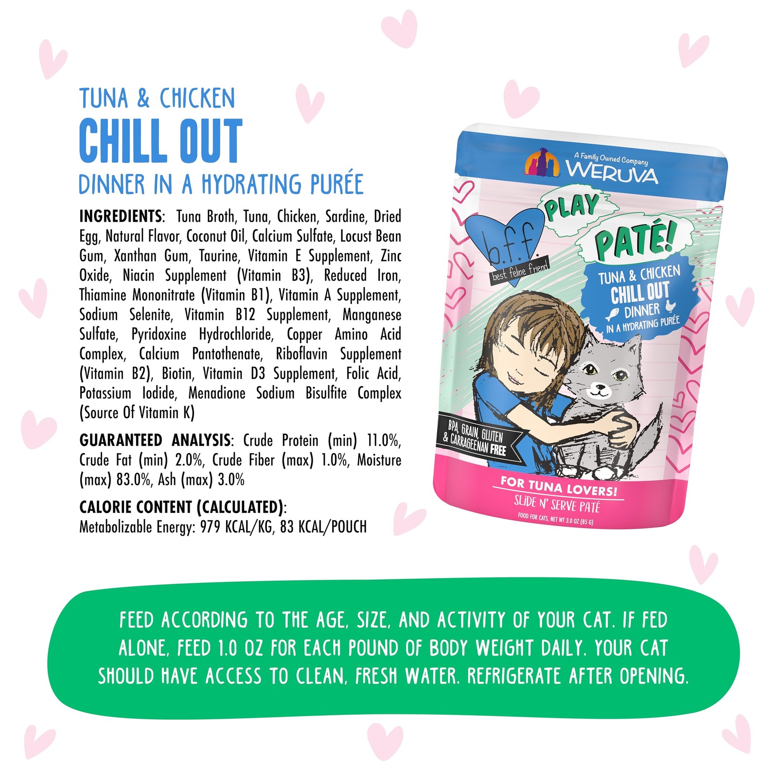 Target 3 Ounce Tuna Chicken Pate Cat Food Pack of 12 Grain Free Wet Food