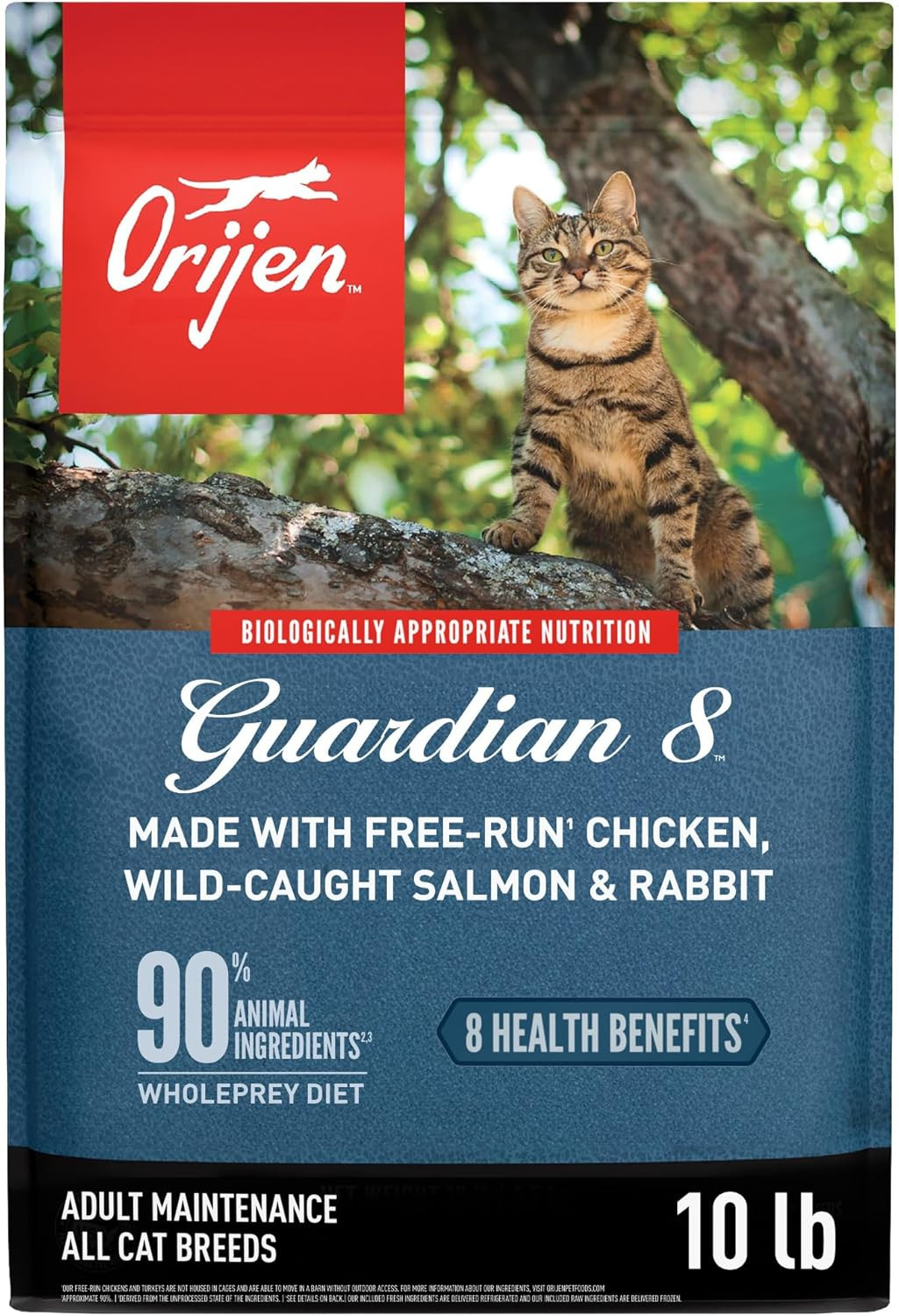 Guardian 8 Grain Free High Protein Premium Dry Cat Food 10Lb Bag