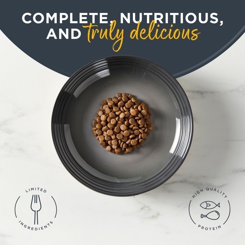 Natural Dry Cat Food Chicken Recipe Grain Free Kibble Limited Ingredients 3lb US