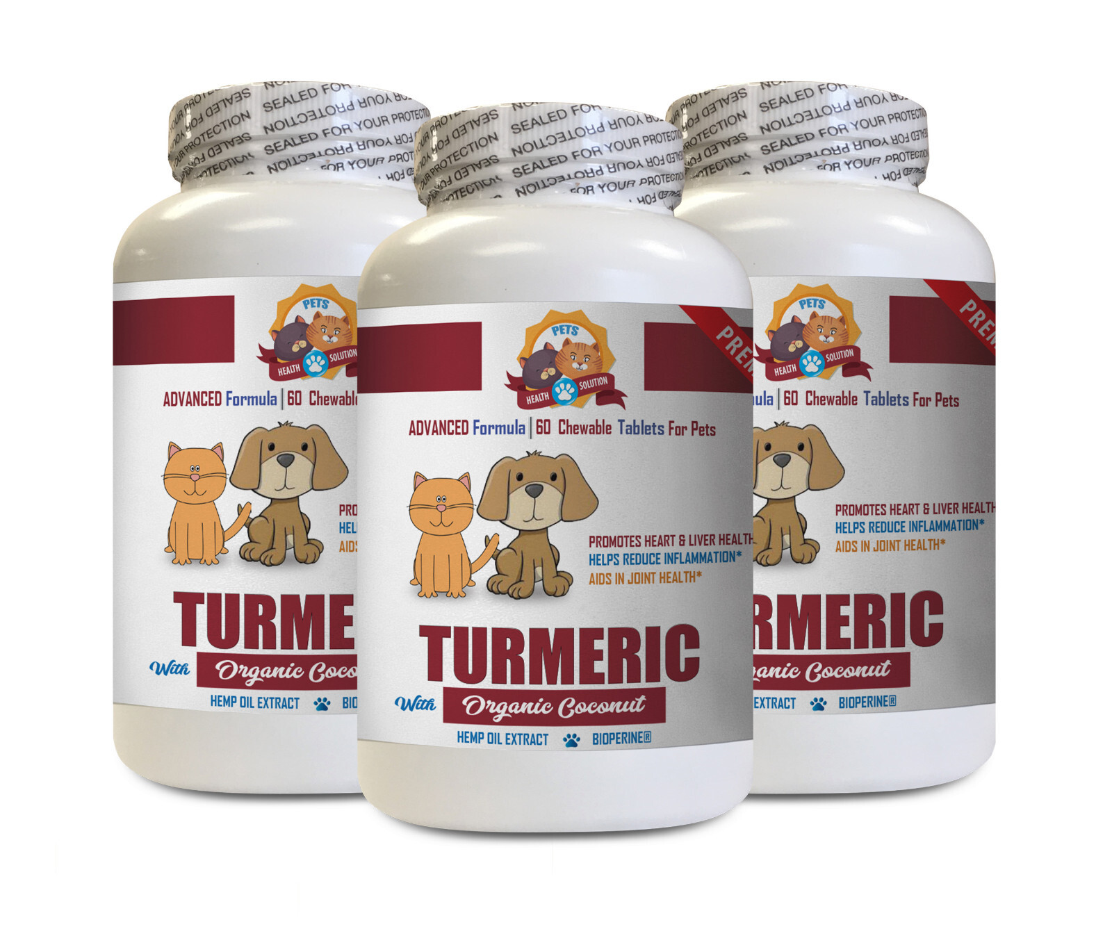 cat joint powder – PETS TURMERIC AND COCONUT OIL – turmeric extract for cats 3B