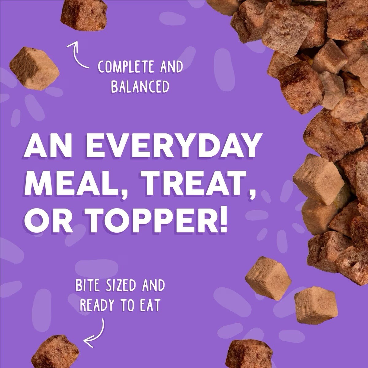 7oz Weruva Mideast Feast Grain Free Freeze Dried Cat Food/ Topper/Treat