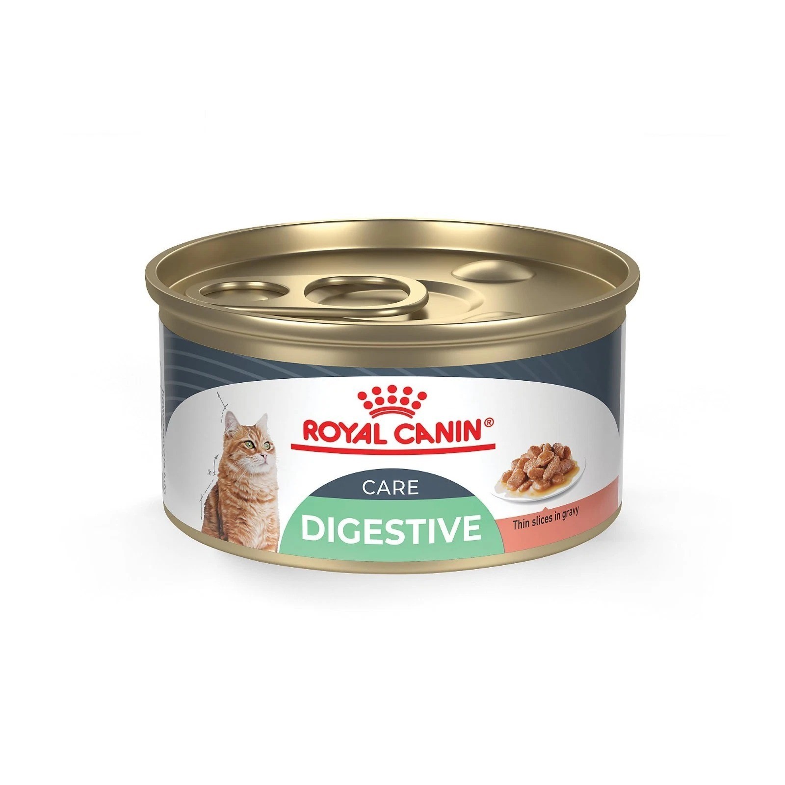Royal Canin Digestive Care Adult Thin Slices in Gravy Wet Cat Food, 24 Cans 3 oz