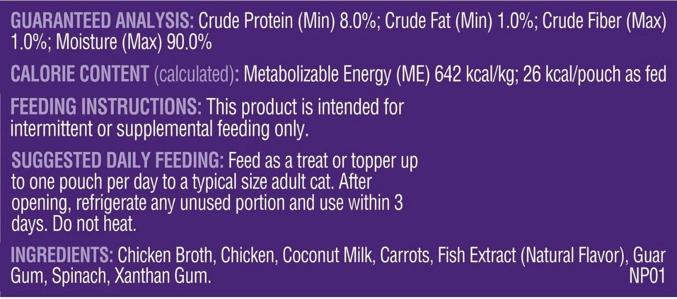 Rachael Ray Purrfect Broths Natural Wet Cat Food Creamy Chicken – 24 Packs