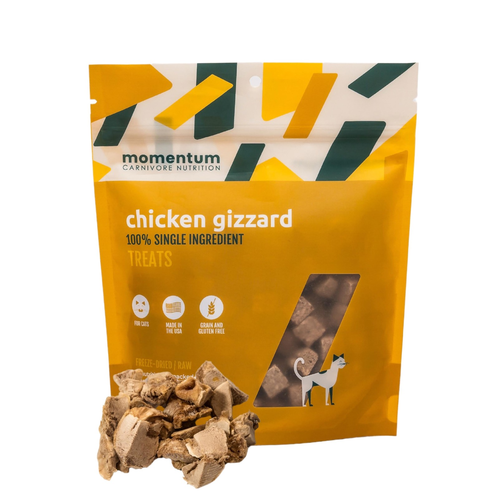 Momentum Carnivore Nutrition Freeze-Dried Chicken 1.9 Ounce (Pack of 1)
