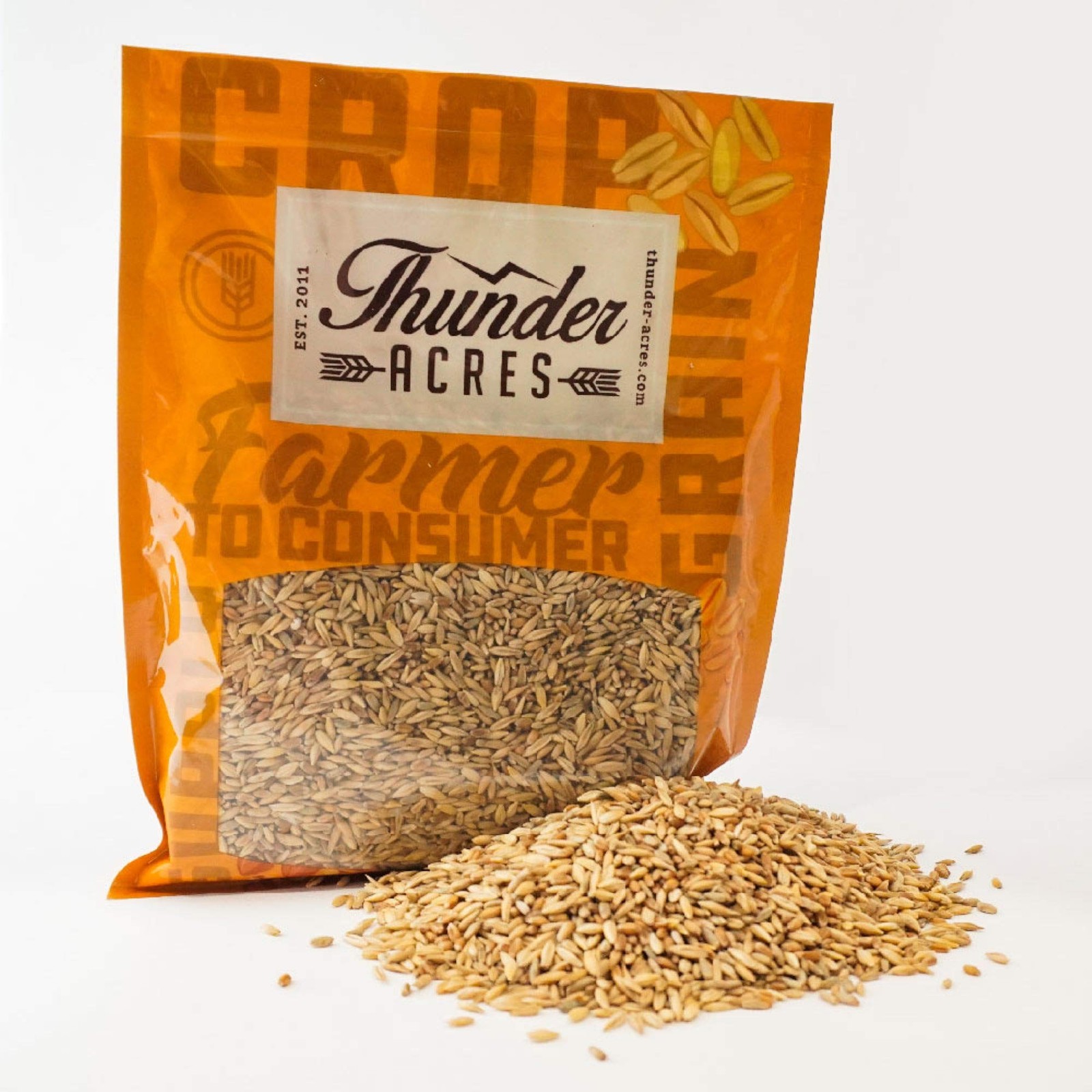 Cat Grass Blend Wheat, Barley, Oats, Rye Seeds NonGMO Organic Mix 8 oz