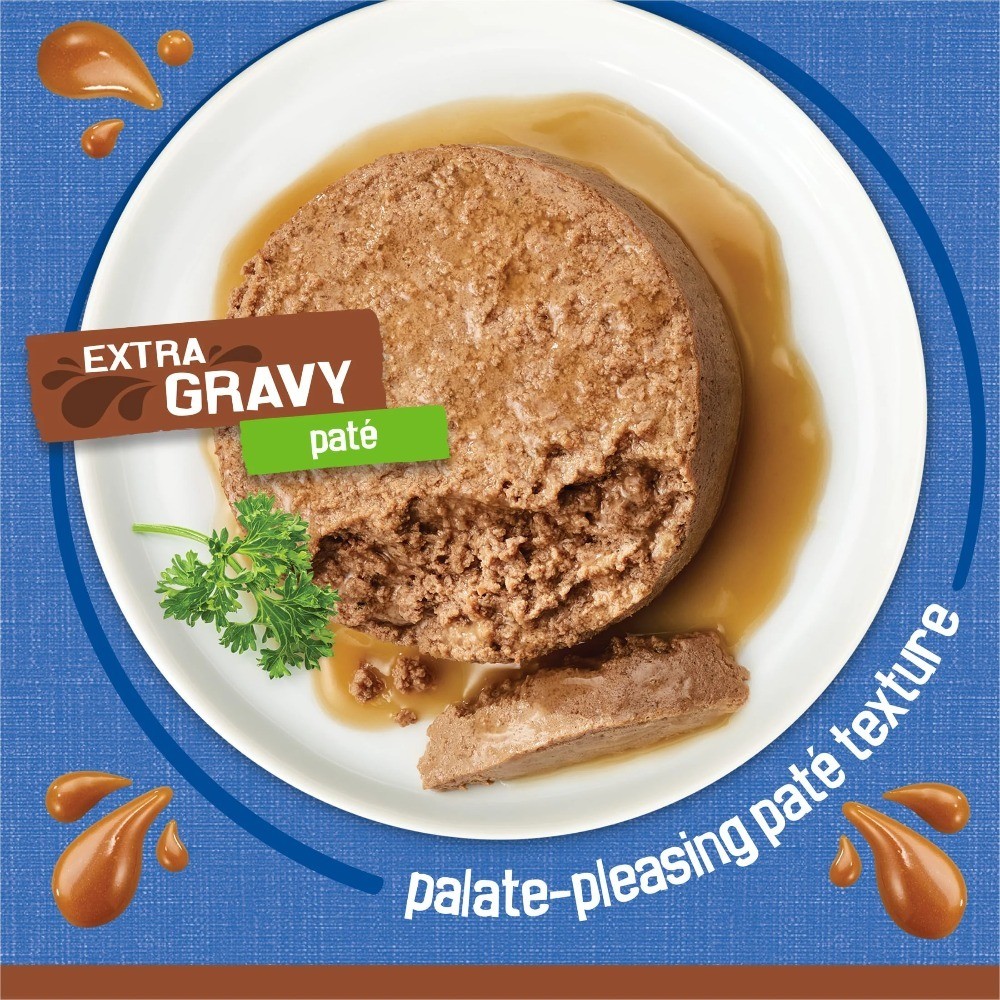 Wet Cat Food Gravy Pate Tuna Variety Pack 12 Cans 5.5 oz Each