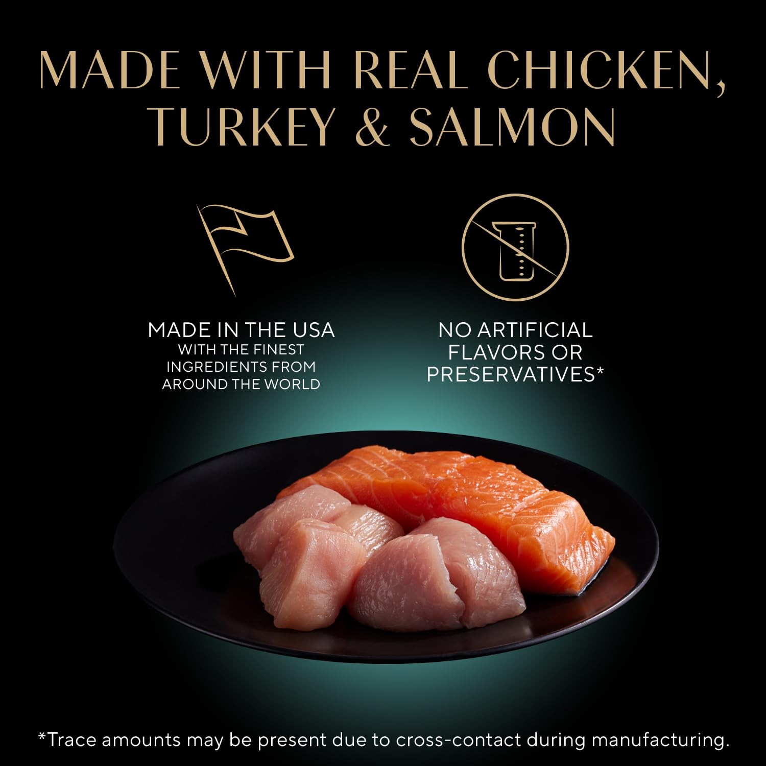 Sheba Perfect Portions Wet Cat Food Pate Savory Chicken, with Sustainable Sal…