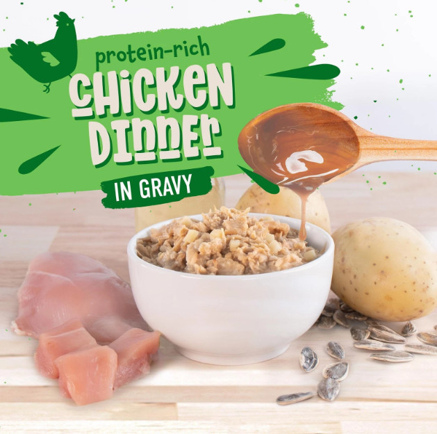 Chicken Catcciatori Grain-Free Moist Cat Food 3 Ounce (Pack of 24)