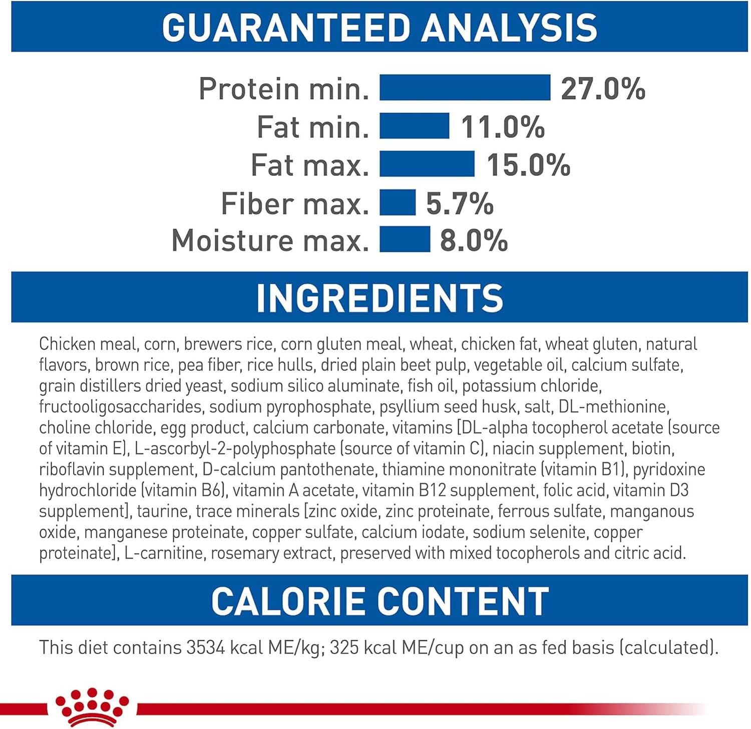 Royal Canin Feline Health Nutrition Indoor Adult 7 Pound (Pack of 1), natural
