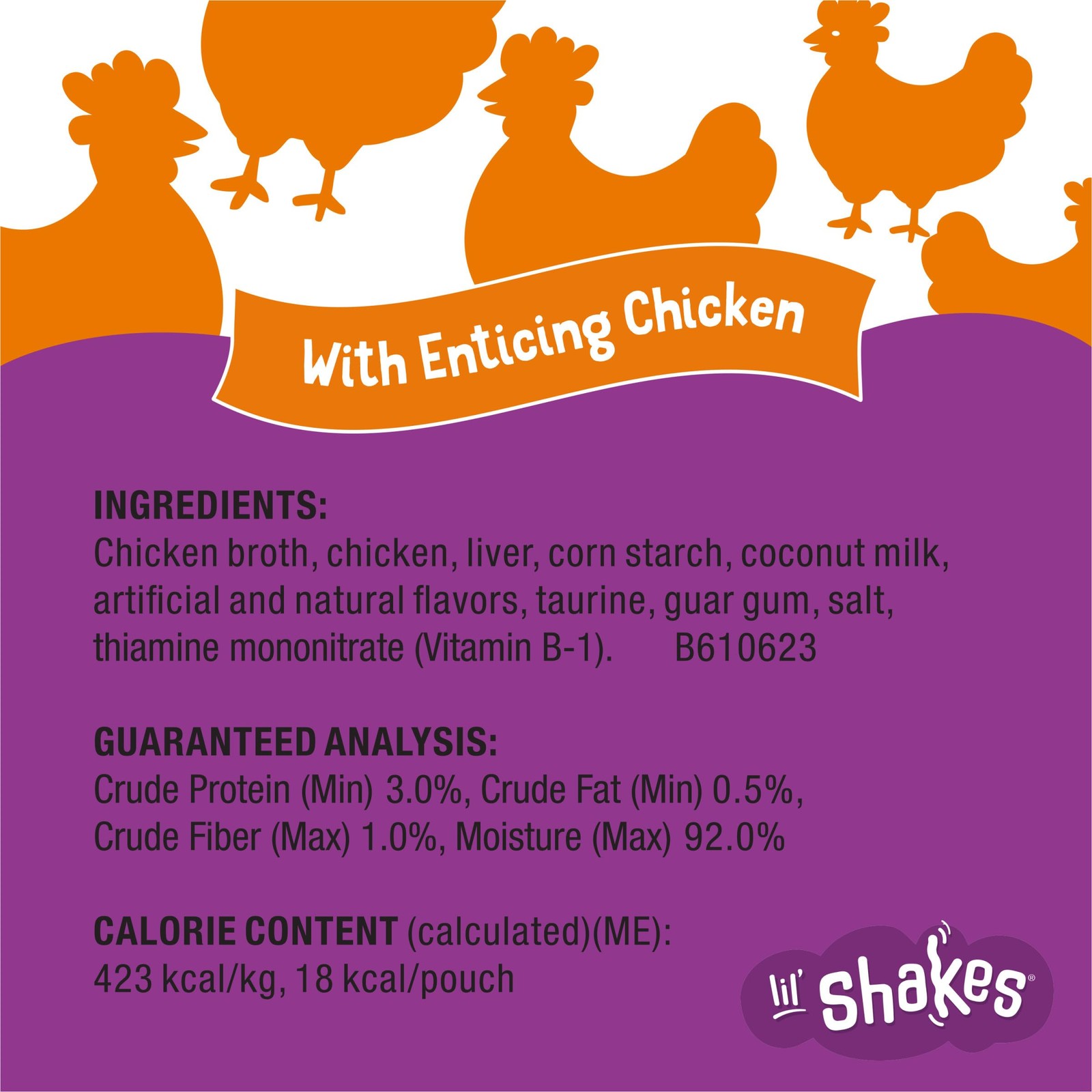 Purina Pureed Cat Food Topper, Lil’ Shakes With Enticing Chicken Lickable Cat…