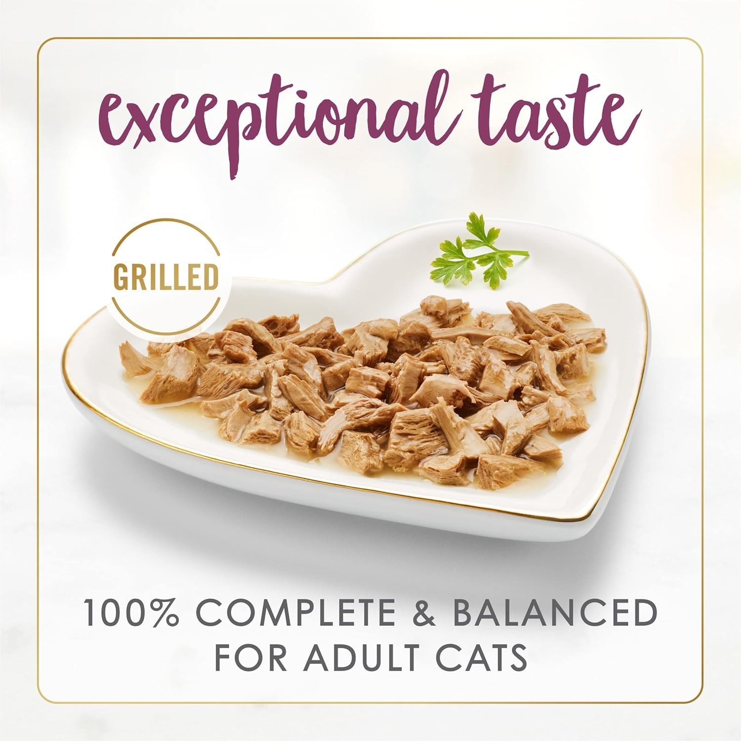 5PK Purina Fancy Feast Grilled Kitten Food Wet Cat Food Chicken Feast, 12 cans