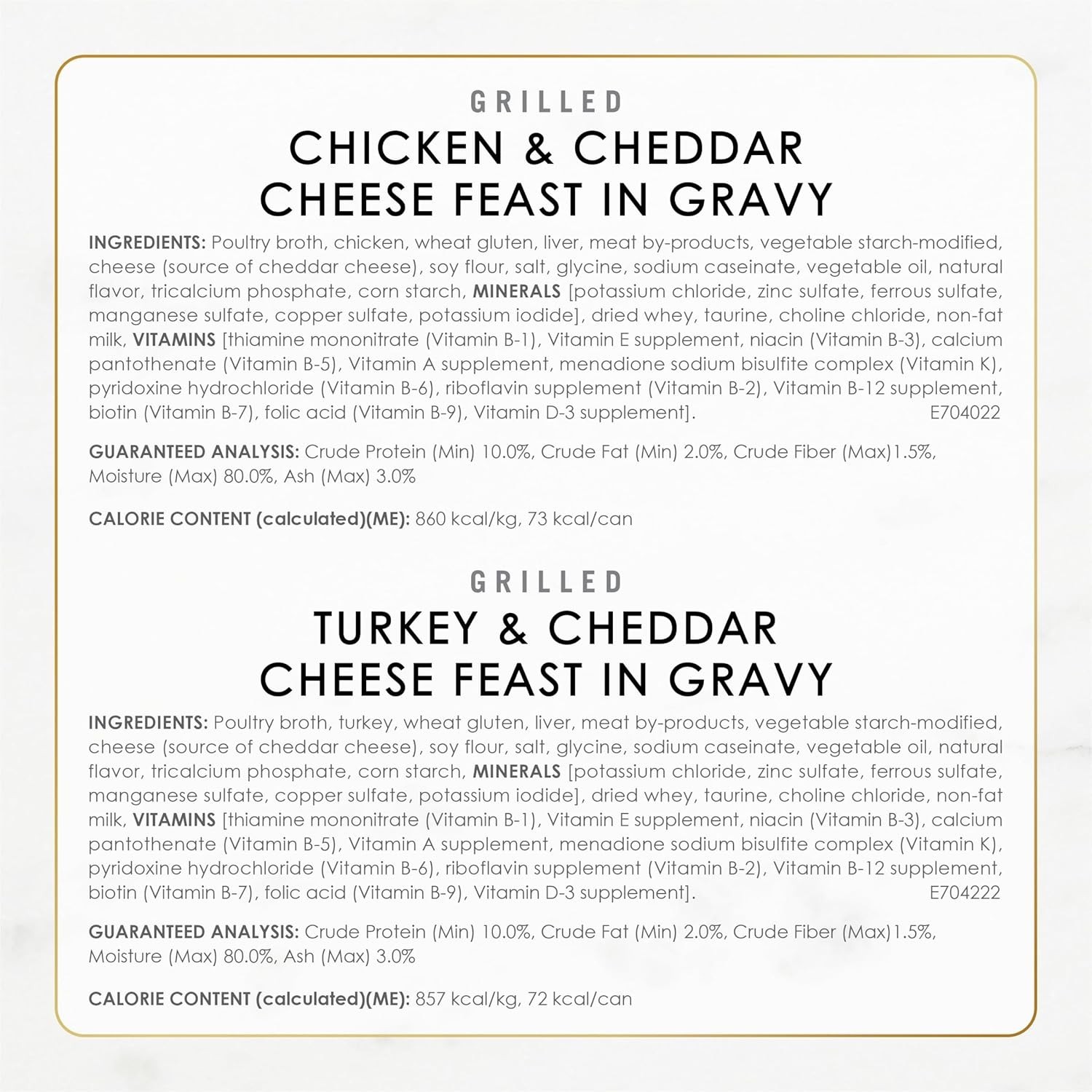 Luxury Cheddar Cat Food Feast: Grilled Variety Pack in Gravy – 24 x 3oz Cans