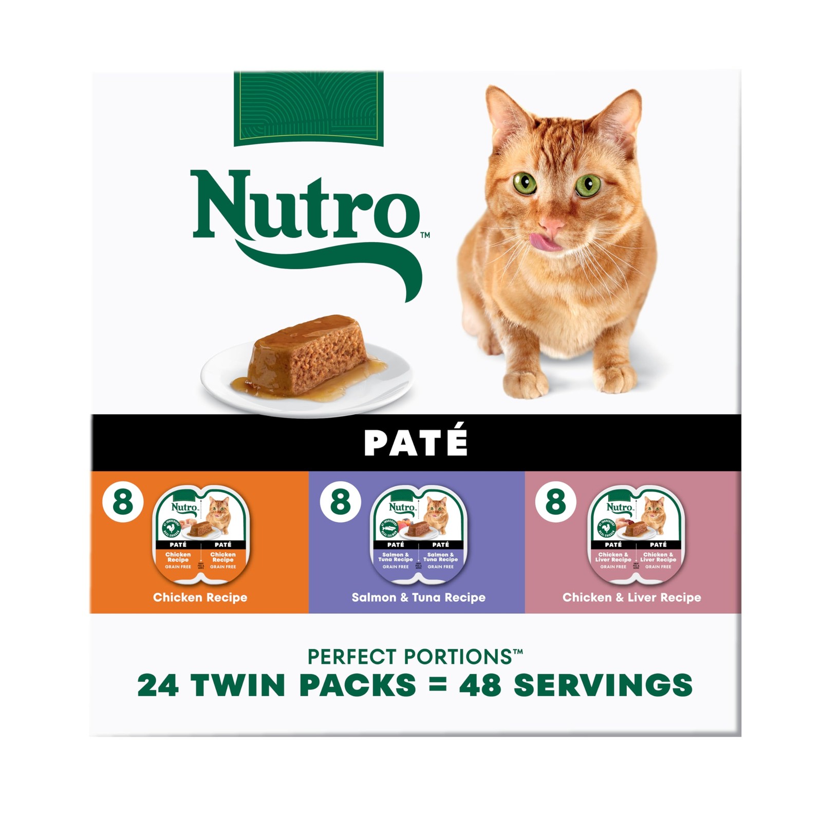 Natural Choice Wet Cat Food Pate, Adult Cat Food Wet Variety Pack, 2.64 oz. T…