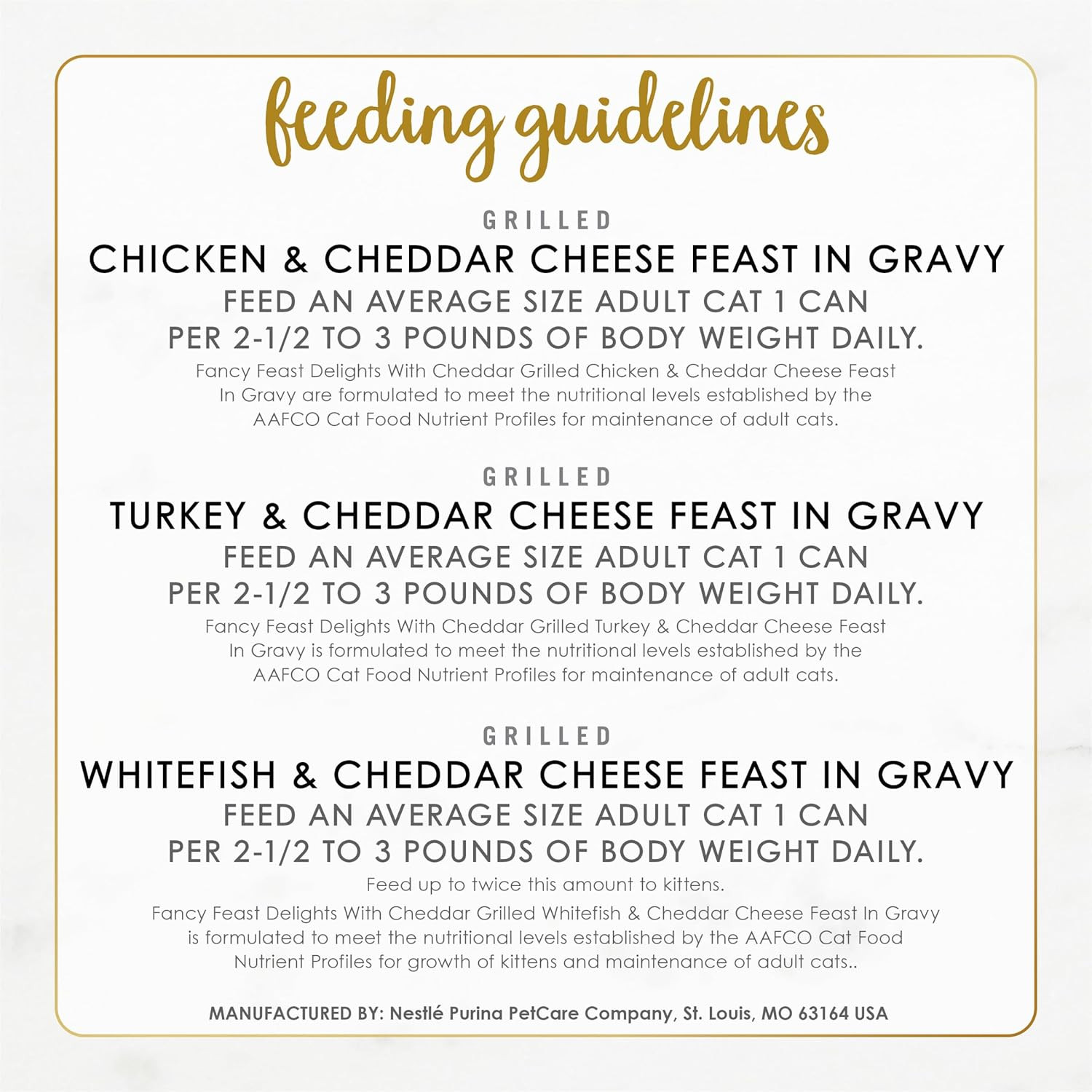 Purina Delights with Cheddar Grilled Chicken, Turkey or Whitefish and Cheddar C