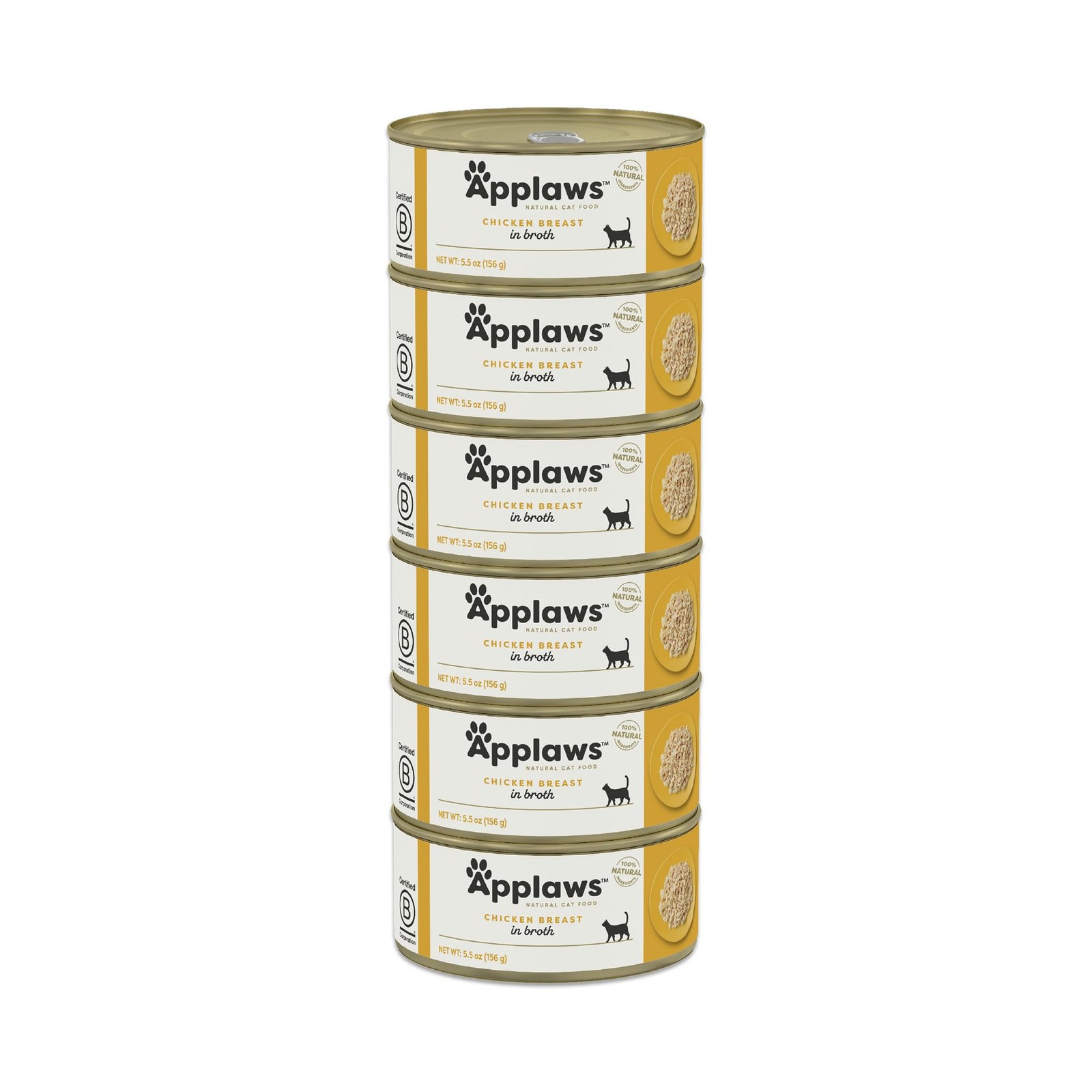Natural Wet Cat Food in Broth, Limited and Natural Ingredients, High Protein …