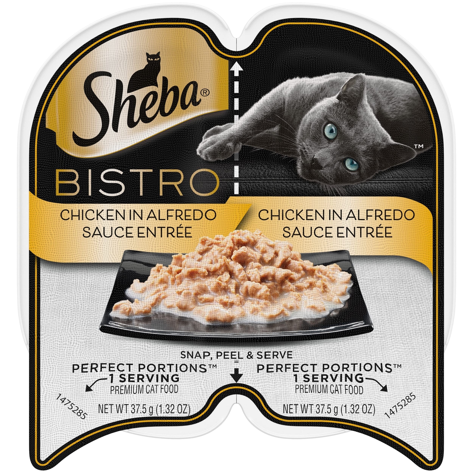 Sheba Perfect PORTIONS Bistro Wet Cat Food Trays (24 Count, 48 Servings), Chi…