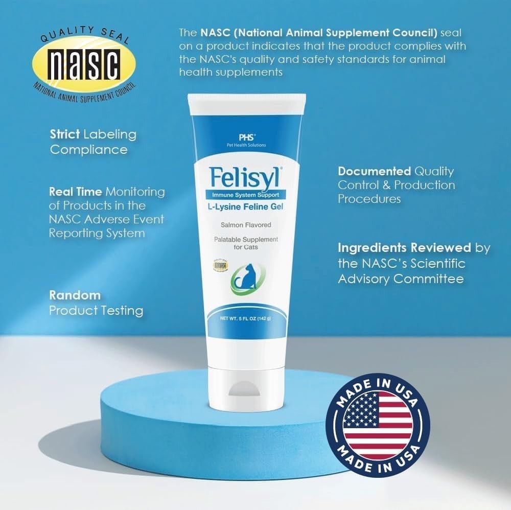 Felisyl L-Lysine Gel for cat 5oz