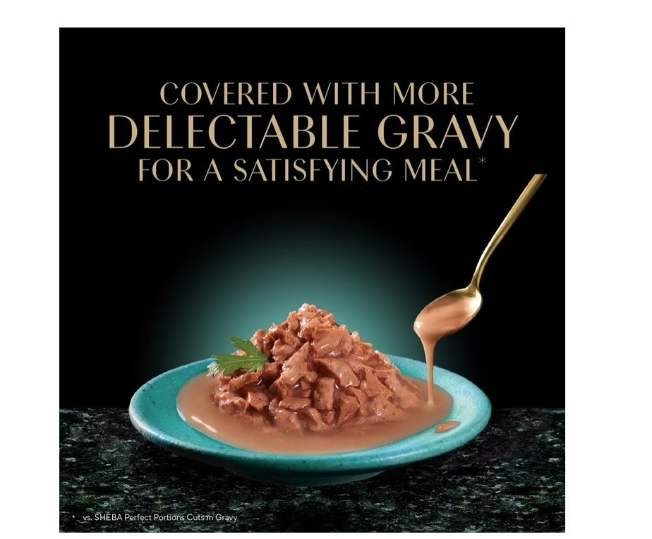 Gravy Indulgence Entree in Extra Gravy Variety Pack Cat Food, 2.6 Oz Twin